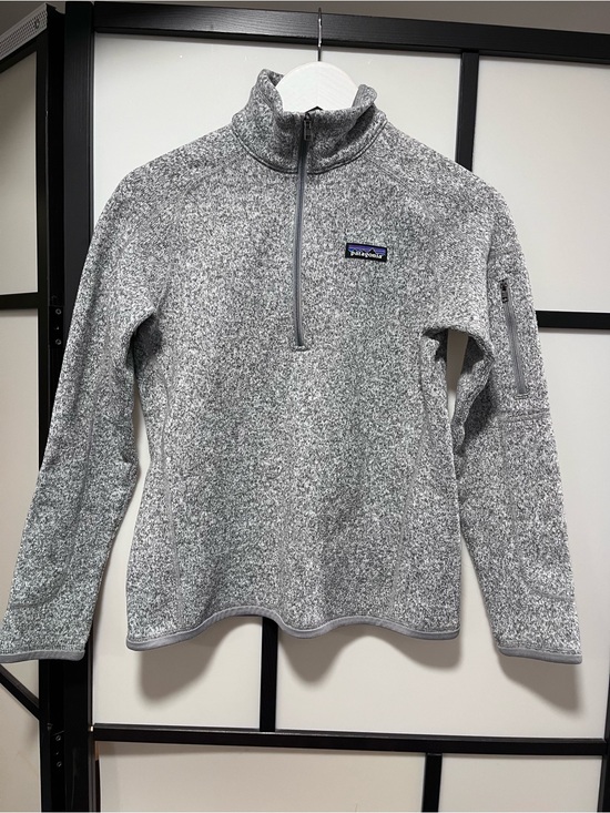 Patagonia Tops - Patagonia Better Sweater 1/4 Zip Pullover Fleece Grey Small